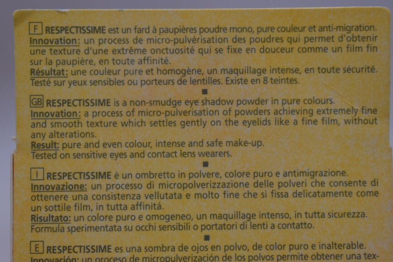 LA ROCHE-POSAY LABORATOIRE PHARMACEUTIQUE FARD À PAUPIÈRES MONO / SINGLE EYE SHADOW / ΜΟΝΗ ΣΚΙΑ ΜΑΤΙΩΝ σε Απόχρωση (Vert Anis - Πράσινο του Γλυκάνισου) SECURITE OPHTALMOLOGIQUE.