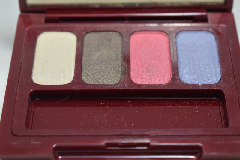 SEVENTEEN 17 COSMETICS CAKE EYE SHADOW 4 COLOUR SET   (PALETTES No 17 - SPLENDOUR) / Συμπαγής Τετραπλή Σκιά Ματιών -  (COLLECTION 17) -  Σε Απόχρωση (Σομόν - Καφέ - Φούξια - Λιλά) 8 g.