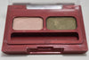 SEVENTEEN 17 COSMETICS CAKE EYE SHADOW DUO (No 8 PETAL ROSE - MOSS GREEN) / Συμπαγής Διπλή Σκιά Ματιών -  (COLLECTION 8) -  Σε Απόχρωση (Ροζ - Βαθύ Πράσινο) 4 g.