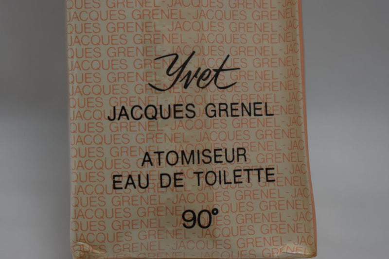 JACQUES GRENEL Yvet FOR LADIES (VERSION 1976) POUR FEMME / FOR WOMEN EAU DE TOILETTE ATOMISEUR 120 ml 4 FL.OZ.