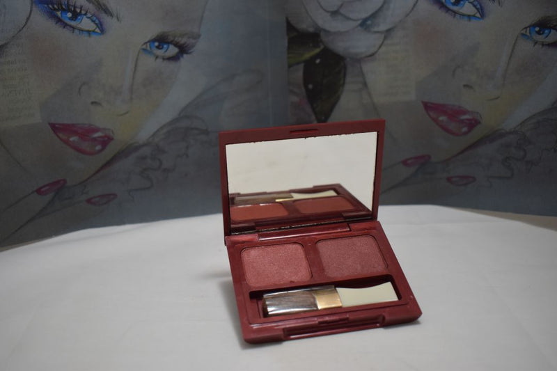 SEVENTEEN 17 COSMETICS BEAUTY COLOR / BLUSHER / FARD A JOUES / 2 COLOR SET (No 6 GERANIUM - BERRY) / Διπλό ρουζ -  (COLLECTION 6) -  Σε Απόχρωση (Σάπιο Μήλο -  Καφέ) 5.5 g.