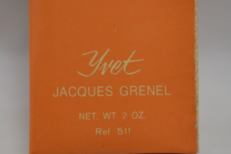 JACQUES GRENEL Yvet FOR LADIES (VERSION 1976) POUR FEMME / FOR WOMEN EAU DE TOILETTE ATOMISEUR 60 ml 2 FL.OZ - (FULL  50%)