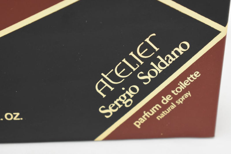 SERGIO SOLDANO ATELIER CLASSIC (VERSION DE 1988) ORIGINAL FOR LADIES / PER DONNE PARFUM DE TOILETTE NATURAL SPRAY 50 ml 1.7 FL.OZ – (FULL  70%)