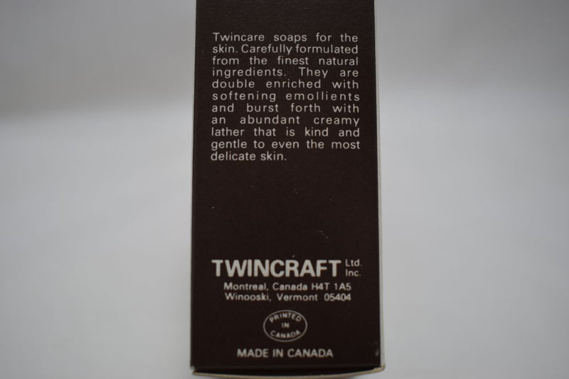 TWINCARE SOAP COCOA BUTTER AND ALMOND FOR SKIN CARE CLEANSES MOISTURIZES NATURALLY (VERSION 1981) / Σαπούνι με Βούτυρο κακάο και Αμύγδαλο για την Περιποίηση του Δέρματος Καθαρίζει και Ενυδατώνει Φυσικά 100 g 3.5 OZ.