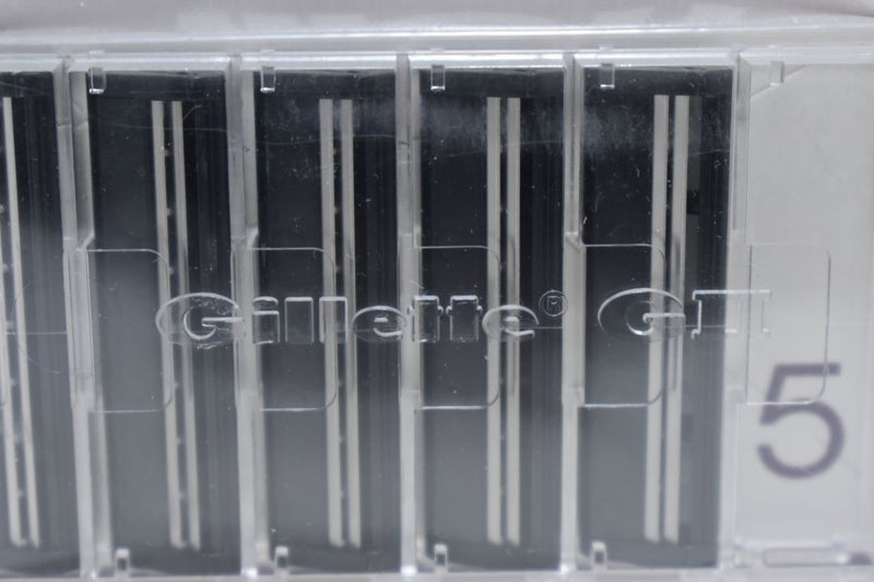 Gillette GII / TRAC II ORIGINAL (VERSION 1972) RAZOR BLADE REFILLS, 5 CARTRIDGES (1 PACK) Χ 10 pieces (PACK)