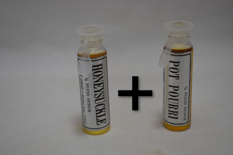 The Scent Shop - Scents of Nature - HONEYSUCKLE (VERSION 1981) / Άρωμα Αγιόκλημα PERFUME 7.5 ml ¼ FL.OZ. + POT POURRI (VERSION 1981) / Άρωμα Ποτ-Πουρί PERFUME 7.5 ml ¼ FL.OZ.