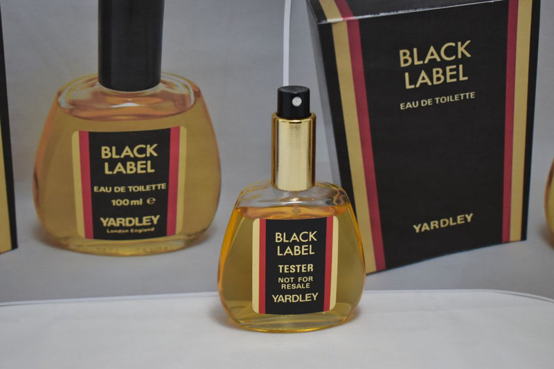 YARDLEY BLACK LABEL (VERSION 1981) ORIGINAL FOR MEN / POUR HOMME EAU DE TOILETTE VAPORISATEUR (NATURAL SPRAY) 100 ml 3.4 FL.OZ – (FULL 95%) – Demonstration – Χωρίς κουτί – Χωρίς καπάκι.
