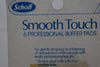 Scholl Smooth Τouch 6 PROFESSIONAL BUFFER PADS Coarse/Fine / 6 ΛΙΜΑΚΙΑ ΝΥΧΙΩΝ (ΤΕΤΡΑΓΩΝΑ), Απαλού Αγγίγματος,  Χονδρό/Λεπτό, για Λιμάρισμα και Φορμάρισμα των Φυσικών και Πρόσθετων νυχιών, με Πραγματικά τέλεια Αποτελέσματα.