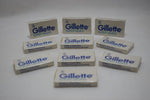 Gillette SUPER SILVER (5) STAINLESS STEEL BLADES Platinum hardened edges Χ 10 pieces (PACK)