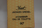 JACQUES GRENEL Yvet FOR LADIES (VERSION 1976) POUR FEMME / FOR WOMEN EAU DE TOILETTE ATOMISEUR 60 ml 2 FL.OZ - (FULL  50%)