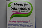 Head & Shoulders Shampoo Anti dandruff / Greasy Hair (VERSION 1982) Σαμπουάν Αντιπιτυριδικό για Λιπαρά μαλλιά 100 ml 3.4 FL.OZ.