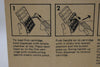 Gillette Contour / ATRA ALL METAL ORIGINAL (VERSION 1977) TWO BLADE SWIVEL HEAD RAZOR Sealed and Unused + Gillette Contour / ATRA ORIGINAL (VERSION 1977) RAZOR BLADE REFILLS, 5 CARTRIDGES (1 PACK)