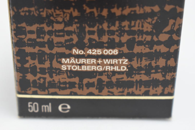 MÄURER&WIRTZ TABAC ORIGINAL (VERSION 1959) POUR HOMME / FOR MEN EAU DE COLOGNE 50 ml 1.7 FL.OZ.