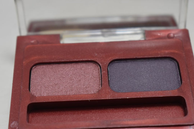 SEVENTEEN 17 COSMETICS CAKE EYE SHADOW DUO (No 6 PLUM ROSE - DEEP VIOLET) / Συμπαγής Διπλή Σκιά Ματιών -  (COLLECTION 6) -  Σε Απόχρωση (Απαλό Ροζ - Βαθύ Βιολετί) 4 g.