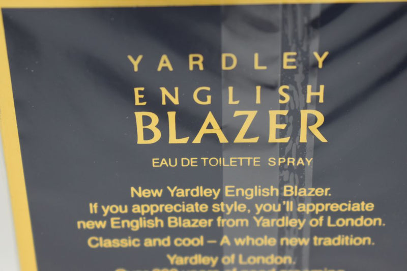 YARDLEY ENGLISH BLAZER (VERSION 1990) ORIGINAL FOR MEN / POUR HOMME EAU DE TOILETTE SPRAY 100ml 3.4 FL.OZ.