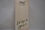 JACQUES GRENEL Yvet FOR LADIES (VERSION 1976) POUR FEMME / FOR WOMEN EAU DE TOILETTE ATOMISEUR 120 ml 4 FL.OZ.