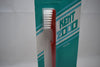 KENT 2000 NYLON  ORIGINAL TOOTHBRUSH  STRAIGHT TUFT  RED COLOR  (VERSION 1980) A NEW ANGLE FOR DOUBLE DENTAL CARE / ΟΔΟΝΤΟΒΟΥΡΤΣΑ 2000 ΜΕ ΙΣΙΕΣ ΤΡΙΧΕΣ ΓΙΑ ΔΙΠΛΗ ΟΔΟΝΤΙΑΤΡΙΚΗ ΦΡΟΝΤΙΔΑ ΧΡΩΜΑΤΟΣ  ΚΟΚΚΙΝΟΥ.