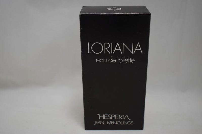 "HESPERIA" - JEAN MENOUNOS LORIANA  (VERSION 1962) EAU DE TOILETTE  POUR FEMME / FOR WOMEN 100 ml 3.4 FL.OZ.