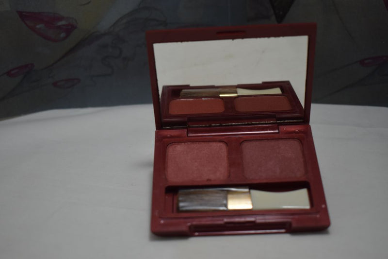 SEVENTEEN 17 COSMETICS BEAUTY COLOR / BLUSHER / FARD A JOUES / 2 COLOR SET (No 6 GERANIUM - BERRY) / Διπλό ρουζ -  (COLLECTION 6) -  Σε Απόχρωση (Σάπιο Μήλο -  Καφέ) 5.5 g.