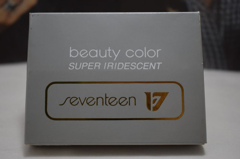 SEVENTEEN 17 COSMETICS BEAUTY COLOR / BLUSHER / FARD A JOUES / SUPER IRIDESCENT 2 COLOR SET (No 33 PRUNELLE - TANGERINE) / Διπλό ρουζ, Σούπερ Ιριδίζον -  (COLLECTION 33) -  Σε Απόχρωση (Καφέ ολε Δαμασκηνί - Πορτοκαλί) 8 g.