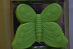 WOLFF GIFT BOX (COUNTRY FAIR) SOAP BUTTERFLY SCENTED COLOR GREEN 4 PCS (VERSION 1981) / Συσκευασία Δώρου (Υπαίθρια Γιορτή) από Αρωματισμένα Σαπούνια - 4 Τεμάχια - σε σχήμα Πεταλούδας, Χρώματος Πράσινου, 137 gr 4.5 OZ.