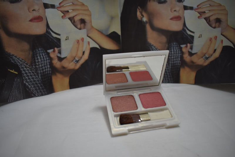 SEVENTEEN 17 COSMETICS BEAUTY COLOR / BLUSHER / FARD A JOUES / SUPER IRIDESCENT 2 COLOR SET (No 24 CAMEO - BLOSSOM) / Διπλό ρουζ, Σούπερ Ιριδίζον -  (COLLECTION 24) -  Σε Απόχρωση (Καφέ Ανοικτό - Κεραμιδί) 8 g.