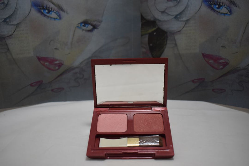 SEVENTEEN 17 COSMETICS BEAUTY COLOR / BLUSHER / FARD A JOUES / 2 COLOR SET (No 3 AZALEA - ROSEWOOD) / Διπλό ρουζ -  (COLLECTION 3) -  Σε Απόχρωση (Σομόν - Κεραμιδί) 5.5 g.