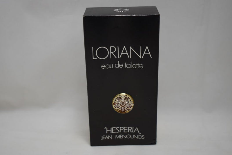 "HESPERIA" - JEAN MENOUNOS LORIANA  (VERSION 1962) EAU DE TOILETTE  POUR FEMME / FOR WOMEN 100 ml 3.4 FL.OZ.