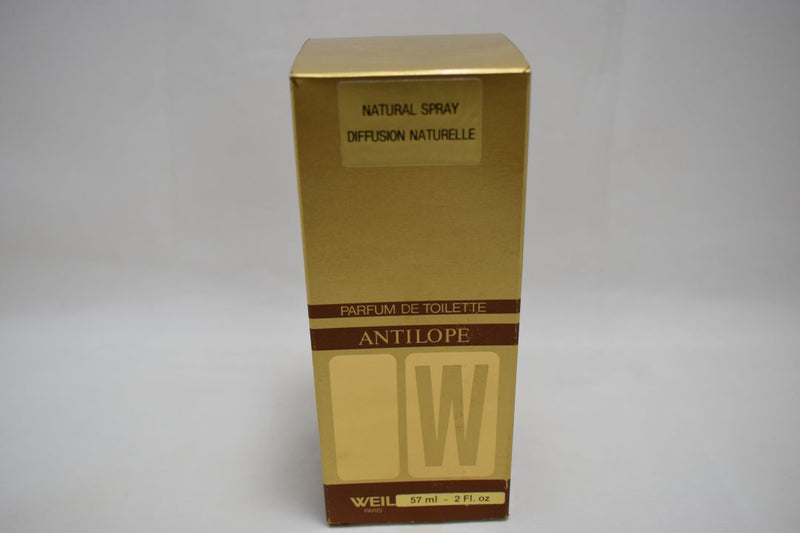 WEIL ANTILOPE (VERSION 1948) ORIGINAL POUR FEMME / FOR WOMEN PARFUM DE TOILETTE VAPORISATEUR (NATURAL SPRAY) 57 ml 2 FL.OZ.