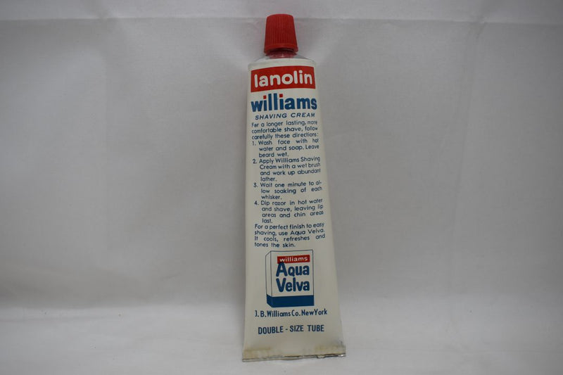 Williams SHAVING CREAM WITH LANOLIN (VERSION 1978) / Κρέμα ξυρίσματος με Λανολίνη 115 gr 4 OZ.