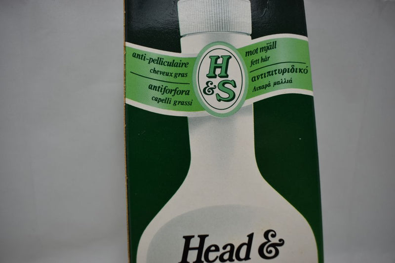 Head & Shoulders Shampoo Anti dandruff / Greasy Hair (VERSION 1984) Σαμπουάν Αντιπιτυριδικό για Λιπαρά μαλλιά 150 ml 5.0 FL.OZ.