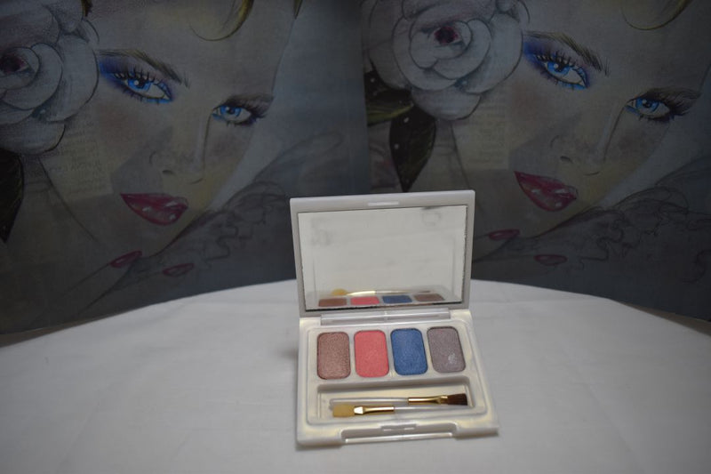 SEVENTEEN 17 COSMETICS CAKE EYESHADOW SUPER IRIDESCENT (PALETTE No 58 -  BRUMAL) / Συμπαγής Τετραπλή Σκιά Ματιών, Σούπερ Ιριδίζουσα -  (COLLECTION 58) -  Σε Απόχρωση (Ροζ Σομόν - Κοραλλί - Μπλε - Καφέ Ανοικτό) 8 g.