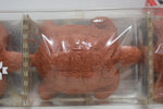 WOLFF GIFT BOX (COUNTRY FAIR) SOAP TURTLE SCENTED COLOR BRICK RED 3 PCS (VERSION 1981) / Συσκευασία Δώρου (Υπαίθρια Γιορτή) από Αρωματισμένα Σαπούνια - 3 Τεμάχια - σε σχήμα Χελώνας, Χρώματος Κεραμιδί, 152 gr 5.0 OZ.