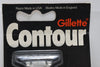 Gillette Contour / ATRA ORIGINAL (VERSION 1977) Deluxe Lightweight TWO BLADE SWIVEL HEAD RAZOR Sealed and Unused + Gillette Contour / ATRA ORIGINAL (VERSION 1977) RAZOR BLADE REFILLS, 5 CARTRIDGES (1 PACK)