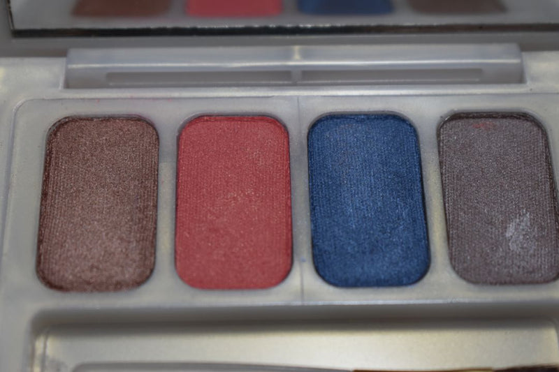 SEVENTEEN 17 COSMETICS CAKE EYESHADOW SUPER IRIDESCENT (PALETTE No 58 -  BRUMAL) / Συμπαγής Τετραπλή Σκιά Ματιών, Σούπερ Ιριδίζουσα -  (COLLECTION 58) -  Σε Απόχρωση (Ροζ Σομόν - Κοραλλί - Μπλε - Καφέ Ανοικτό) 8 g.