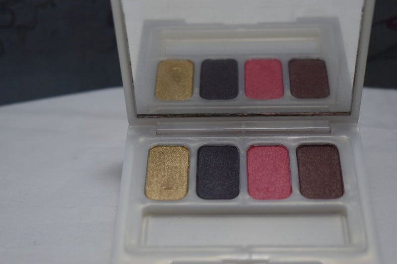 SEVENTEEN 17 COSMETICS CAKE EYESHADOW SUPER IRIDESCENT (PALETTE No 49 -  MOONSTONE) / Συμπαγής Τετραπλή Σκιά Ματιών, Σούπερ Ιριδίζουσα -  (COLLECTION 49) -  Σε Απόχρωση (Μπεζ - Γκρι Ανθρακί - Ροζ - Καφέ) 8 g.