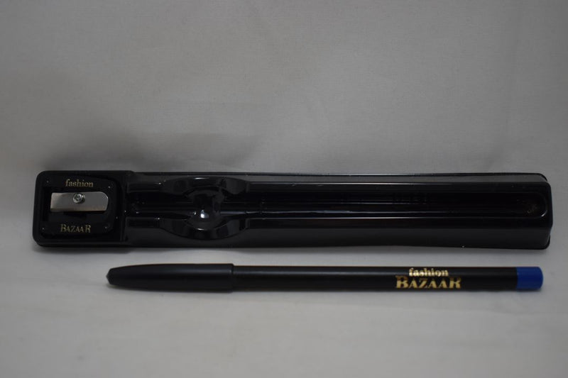 FASHION BAZAAR EYE PENCIL + PENCIL SHARPENER / Μολύβι Ματιών + Ξύστρα Μολυβιών, σε Απόχρωση (ELECTRIC BLUE - ΜΠΛΕ ΕΛΕΚΤΡΙΚ) 1.6 g.