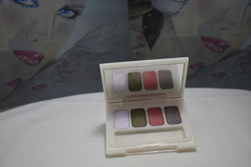 SEVENTEEN 17 COSMETICS CAKE EYESHADOW SUPER IRIDESCENT (PALETTE No 47 -  TERRA) / Συμπαγής Τετραπλή Σκιά Ματιών, Σούπερ Ιριδίζουσα -  (COLLECTION 47) -  Σε Απόχρωση (Ροζ Οπάλιο - Λαδί - Βιολετί - Γκι Μεταλλικό) 8 g.