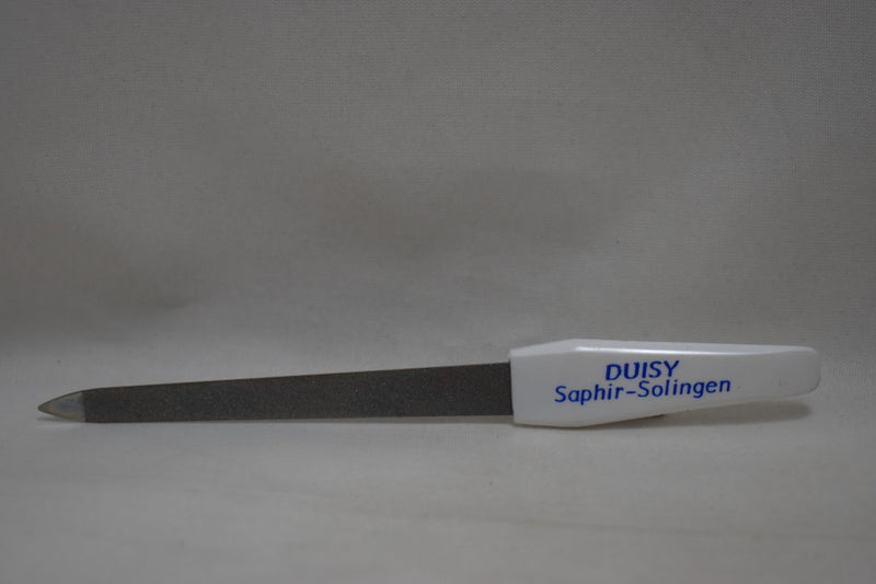 DUISY Sapphire SOLINGEN FILE, COARSE / FINE / Λίμα από ζαφείρι, κορυφαίας ποιότητας με την εγγύηση Solingen, Χοντρή / Ψιλή με μήκος 13 cm.
