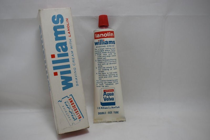 Williams SHAVING CREAM WITH LANOLIN (VERSION 1978) / Κρέμα ξυρίσματος με Λανολίνη 115 gr 4 OZ.