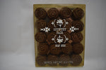 WOLFF GIFT BOX (COUNTRY FAIR) SOAP SCENTED BUDS CHOCOLATE COLOR 20 PCS (VERSION 1981) / Συσκευασία Δώρου (Υπαίθρια Γιορτή) από Αρωματισμένα Σαπούνια - 20 Τεμάχια - σε σχήμα Μπουμπούκι Τριαντάφυλλου, Χρώματος Σοκολάτας, 205 gr 6.7 OZ.