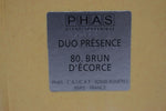 PHAS HYPOALLERGĖNIQUE DUO OMBRE À PAUPIÈRES  / DOUBLE EYE SHADOW / ΔΙΠΛΗ ΣΚΙΑ ΜΑΤΙΩΝ, Υποαλλεργική, σε Απόχρωση (BRUN /  D'ECORCE - Καφέ / Σομόν) 2x2 g - Χωρίς κουτί.