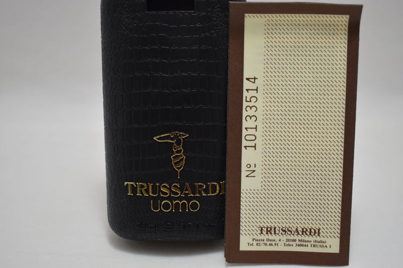 TRUSSARDI CLASSIC UOMO (VERSION 1983) ORIGINAL POUR HOMME / FOR MEN EAU DE TOILETTE VAPORISATEUR (NATURAL SPRAY) 25 ml 0.84 FL.OZ.