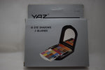 YAZ ENTERPRISES MIAMI KIT MAKE-UP (1800) 18 EYE SHADOWS + 3 BLUSHES / Σετ Μακιγιάζ 18 (Σκιές Ματιών) + 3 (Ρουζ)  NET WT 1.17 OZ.