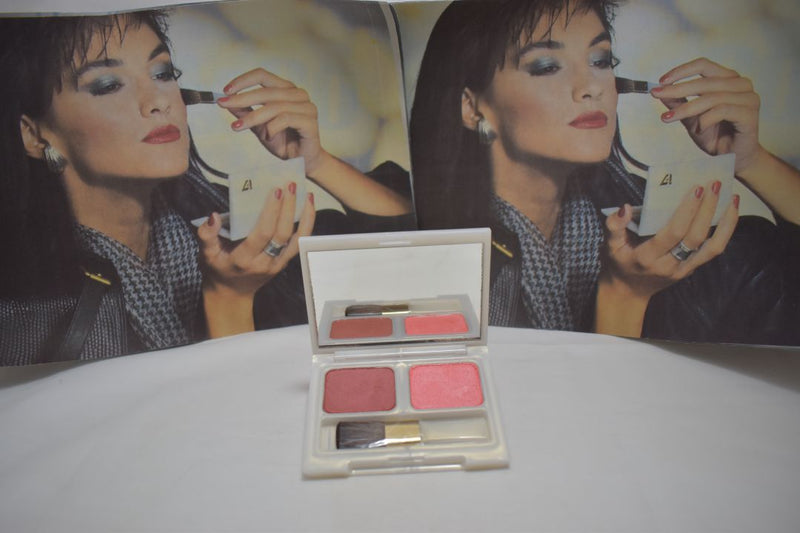 SEVENTEEN 17 COSMETICS BEAUTY COLOR / BLUSHER / FARD A JOUES / SUPER IRIDESCENT 2 COLOR SET (No 33 PRUNELLE - TANGERINE) / Διπλό ρουζ, Σούπερ Ιριδίζον -  (COLLECTION 33) -  Σε Απόχρωση (Καφέ ολε Δαμασκηνί - Πορτοκαλί) 8 g.