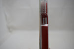 KENT 2000 NYLON  ORIGINAL TOOTHBRUSH  STRAIGHT TUFT  RED COLOR  (VERSION 1980) A NEW ANGLE FOR DOUBLE DENTAL CARE / ΟΔΟΝΤΟΒΟΥΡΤΣΑ 2000 ΜΕ ΙΣΙΕΣ ΤΡΙΧΕΣ ΓΙΑ ΔΙΠΛΗ ΟΔΟΝΤΙΑΤΡΙΚΗ ΦΡΟΝΤΙΔΑ ΧΡΩΜΑΤΟΣ  ΚΟΚΚΙΝΟΥ.