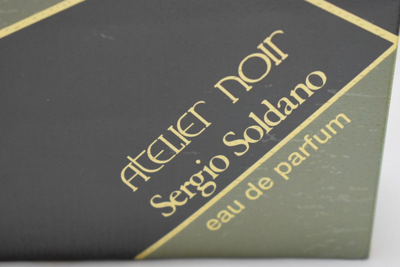 SERGIO SOLDANO ATELIER NOIR (VERSION DE 1988) ORIGINAL FOR LADIES / PER DONNE EAU DE PARFUM 100 ml 3.4 FL.OZ.
