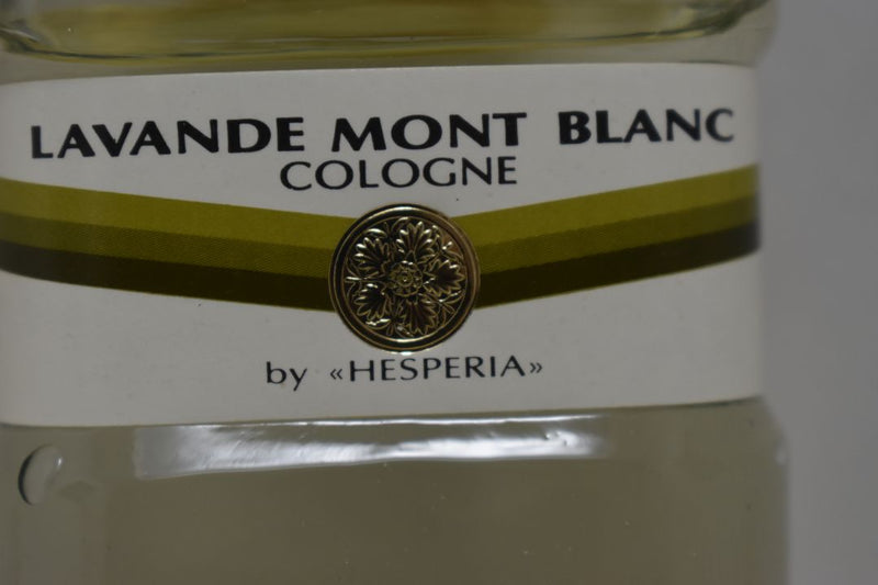 "HESPERIA" - JEAN MENOUNOS LAVANDE MONT BLANC (VERSION 1960) COLOGNE POUR HOMME / POUR FEMME -  ΛΕΒΑΝΤΑ ΛΕΥΚΟΥ ΟΡΟΥΣ  100 ml 3.4 FL.OZ.