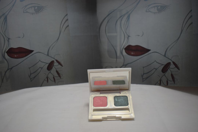 SEVENTEEN 17 COSMETICS CAKE EYESHADOW SUPER IRIDESCENT (No 26 - DUODAZZLE) / Συμπαγής Διπλή Σκιά Ματιών, Σούπερ Ιριδίζουσα -  (COLLECTION 26) -  Σε Απόχρωση (Κοραλλί - Πράσινο) 4.5 g.