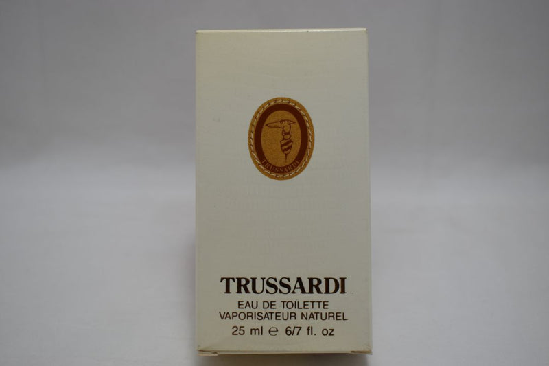 TRUSSARDI CLASSIC DONNA (VERSION 1980) ORIGINAL POUR FEMME / FOR WOMEN EAU DE TOILETTE VAPORISATEUR (NATURAL SPRAY) 25 ml 0.84 FL.OZ.